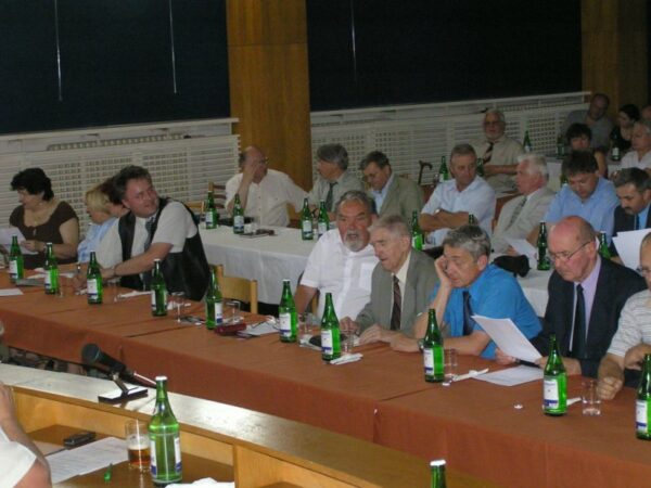 Mandatory meeting of the society in 2005