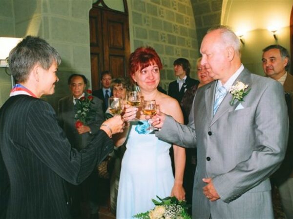 First cokemaking wedding