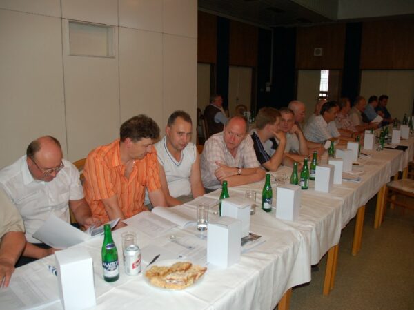 Mandatory meeting of the society in 2007