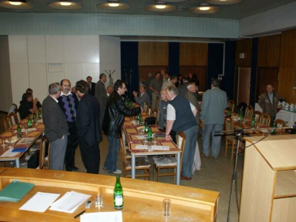 Mandatory meeting of the society in 2009