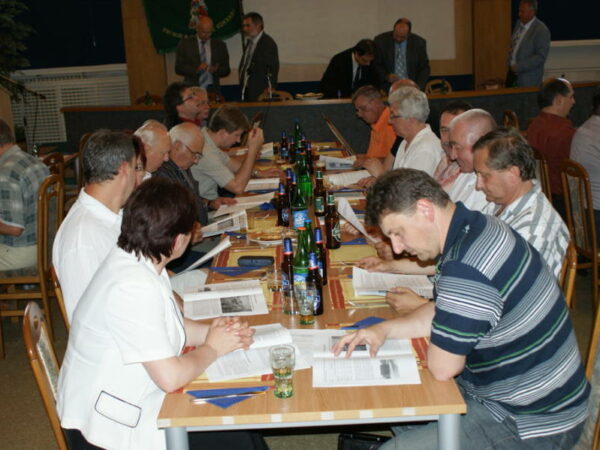 Mandatory meeting of the society in 2010